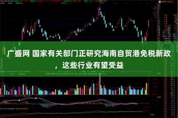 广盛网 国家有关部门正研究海南自贸港免税新政，这些行业有望受益